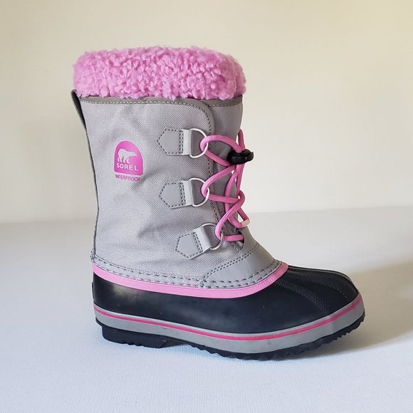 Sorel Other - Girl's Youth Sz 3 SOREL Yoot Pac Waterproof Shearling Insulated Winter Snow Boot